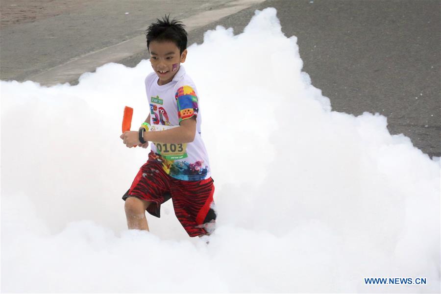 PHILIPPINES-PASAY CITY-SESAME STREET-RUN