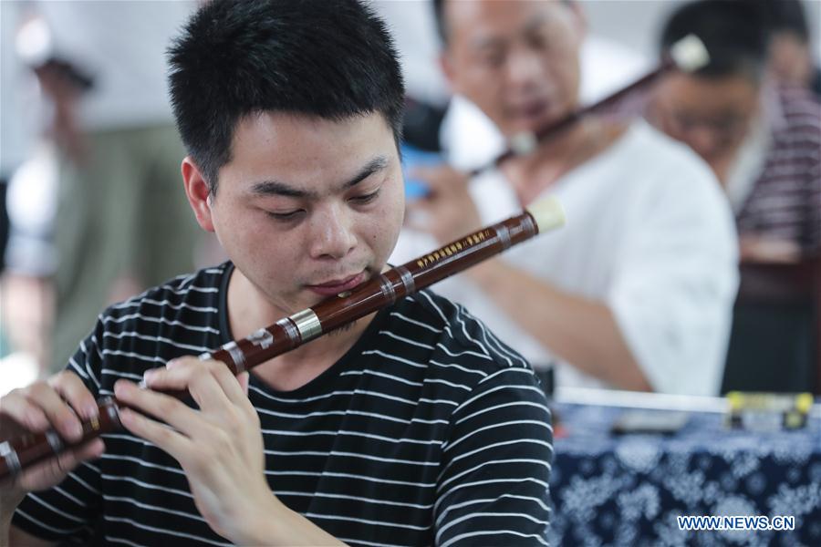 CHINA-ZHEJIANG-HANGZHOU-BAMBOO FLUTE-CONTEST (CN)