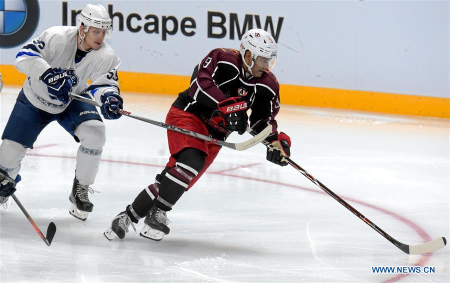 (SP)LATVIA-RIGA-ICE HOCKEY-RAILWAY CUP-MINSK DINAMO VS AVTOMOBILIST