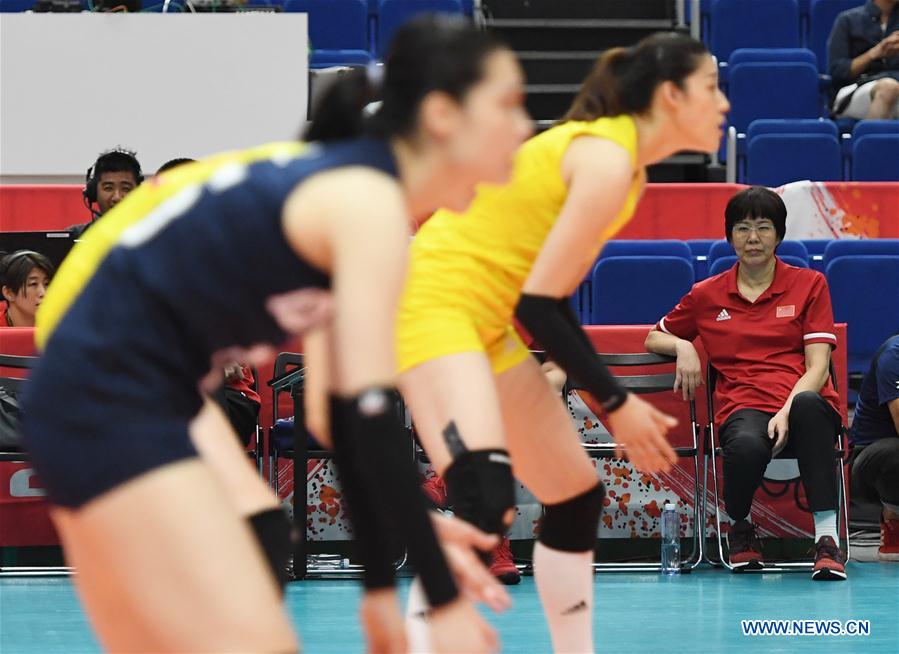 (SP)JAPAN-YOKOHAMA-VOLLEYBALL-WOMEN'S WORLD CUP-CHN VS CMR