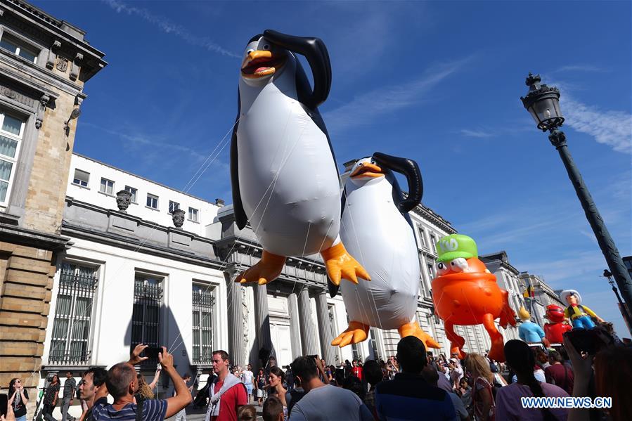 BELGIUM-BRUSSELS-BALLOON'S DAY PARADE