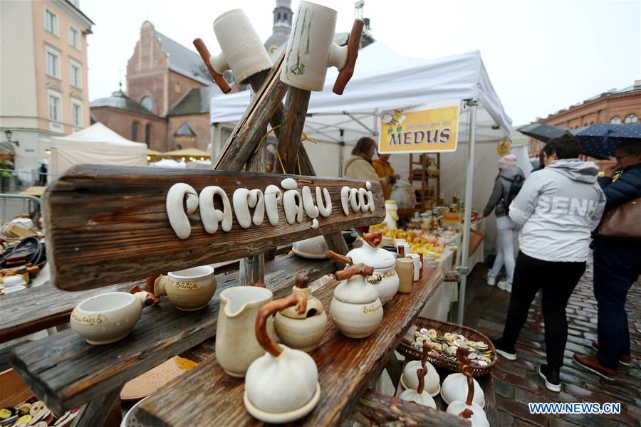 LATVIA-RIGA-AUTUMN HARVEST FESTIVAL