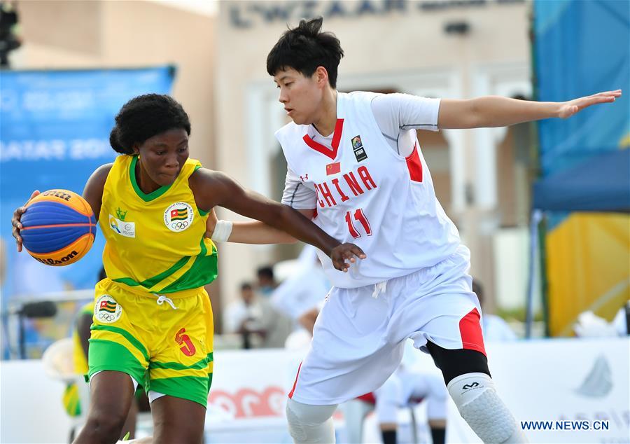 (SP)QATAR-DOHA-WORLD BEACH GAMES-WOMEN'S 3X3 BASKETBALL