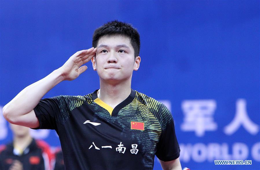 (SP)CHINA-WUHAN-7TH MILITARY WORLD GAMES-TABLE TENNIS