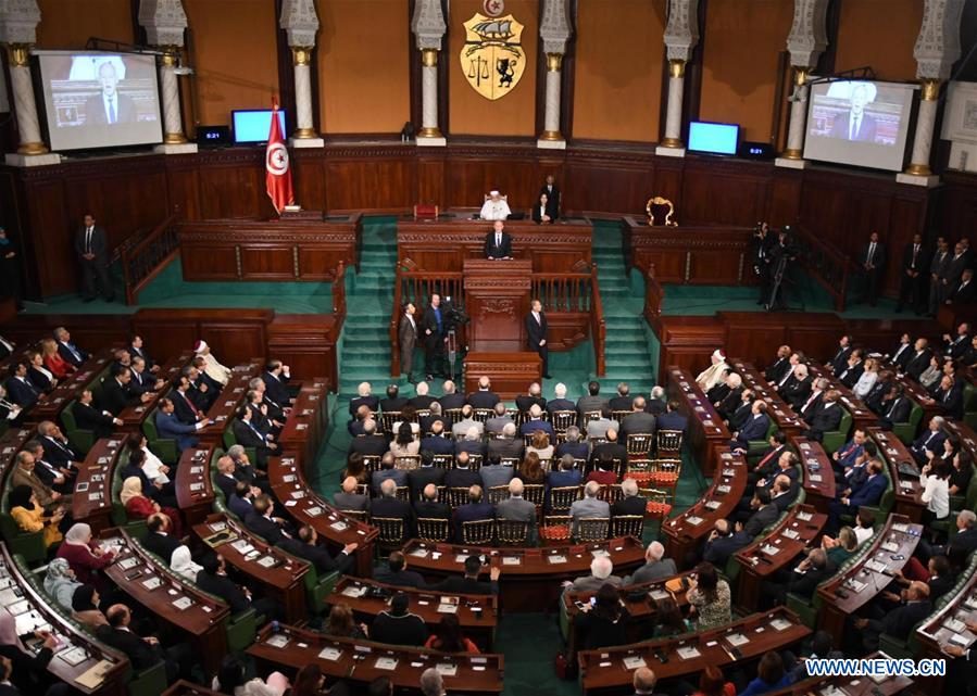 TUNISIA-TUNIS-KAIS SAIED-PRESIDENT-OFFICE-OATH