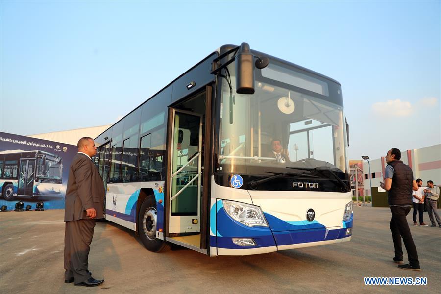 EGYPT-SALAM CITY-CHINA-FOTON MOTOR-ELECTRIC BUSES