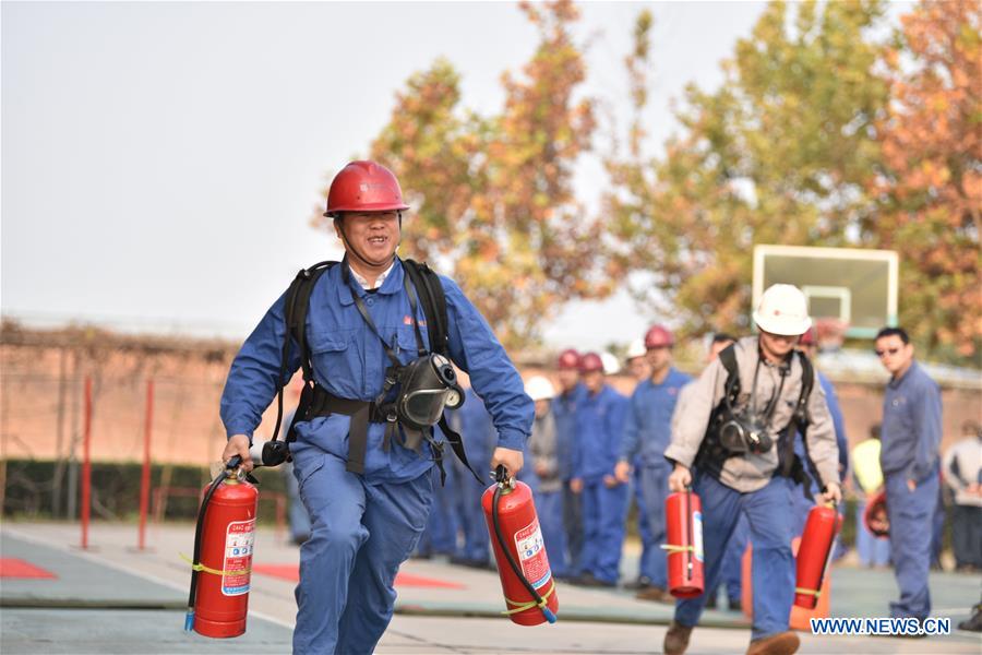 CHINA-HEBEI-DINGZHOU-FIREFIGHTING COMPETITION (CN)