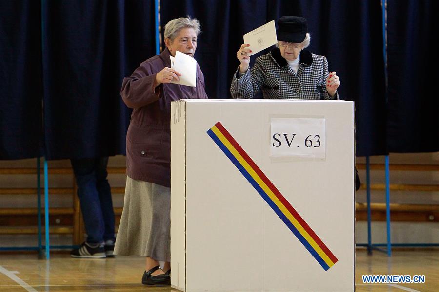 ROMANIA-BUCHAREST-PRESIDENTIAL ELECTIONS