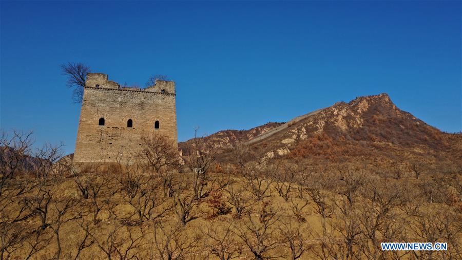 CHINA-HEBEI-GREAT WALL-WINTER SCENERY (CN)