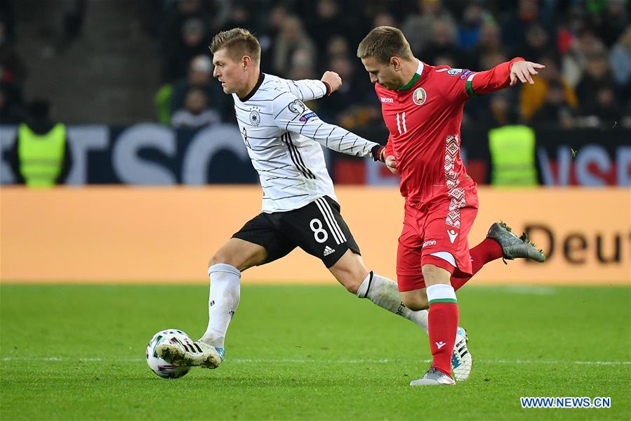 (SP)GERMANY-MONCHENGLADBACH-SOCCER-UEFA EURO 2020 QUALIFYING-GERMANY VS BELARUS