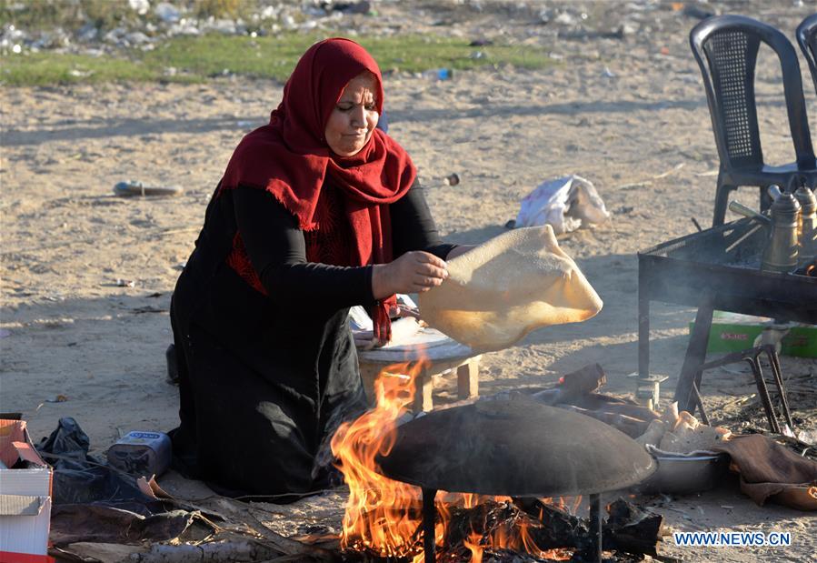 MIDEAST-GAZA-HERITAGE-EXHIBITION