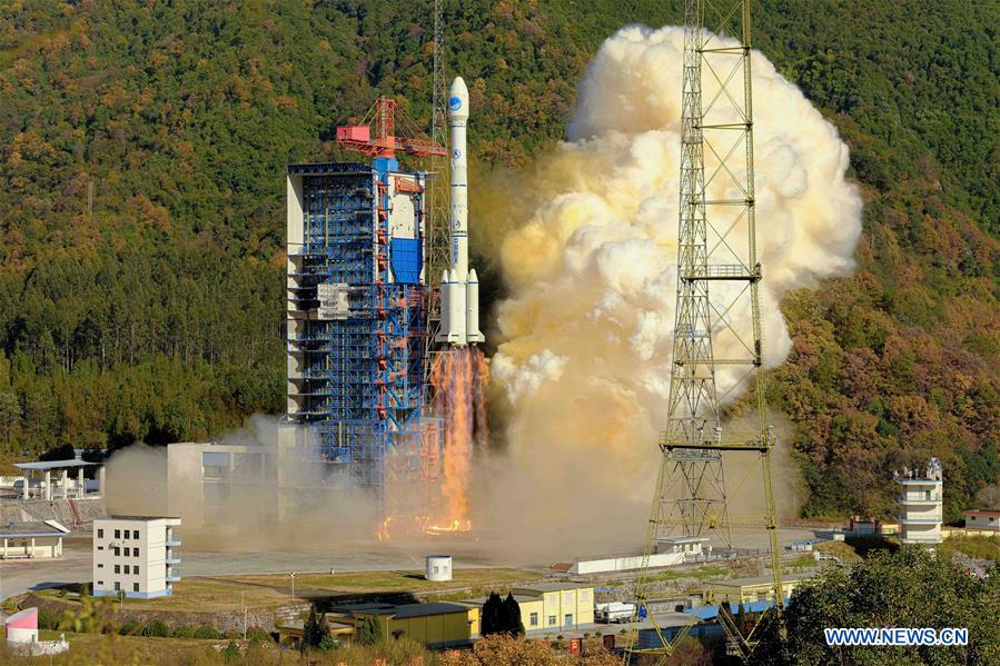 (EyesonSci)CHINA-XICHANG-BEIDOU-SATELLITES-LAUNCH (CN)