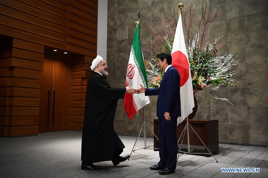 JAPAN-TOKYO-ABE-IRAN-ROUHANI-TALKS