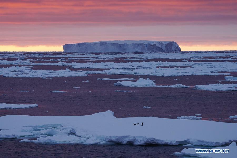 CHINA-XUELONG 2-ANTARCTIC EXPEDITION-ICEBERG