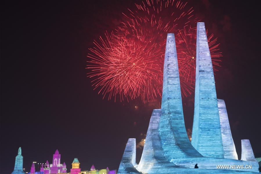 CHINA-HARBIN-ICE AND SNOW FESTIVAL-OPENING(CN)