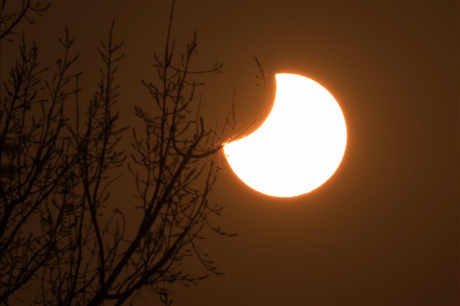 CHINA-PARTIAL SOLAR ECLIPSE (CN)