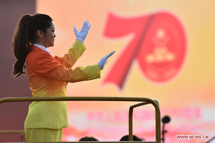 (PRC70Years)CHINA-BEIJING-NATIONAL DAY-CELEBRATIONS (CN)