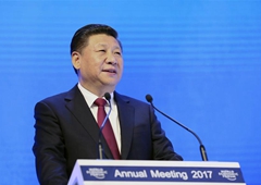 President Xi visits Switzerland, attends WEF annual meeting