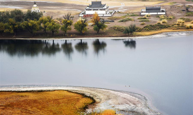 Scenery of China's third largest desert