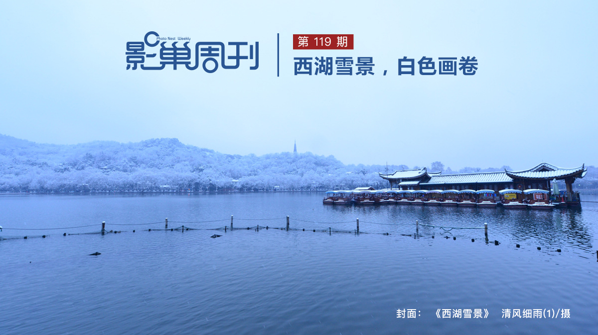 【影巢周刊】西湖雪景，白色畫卷