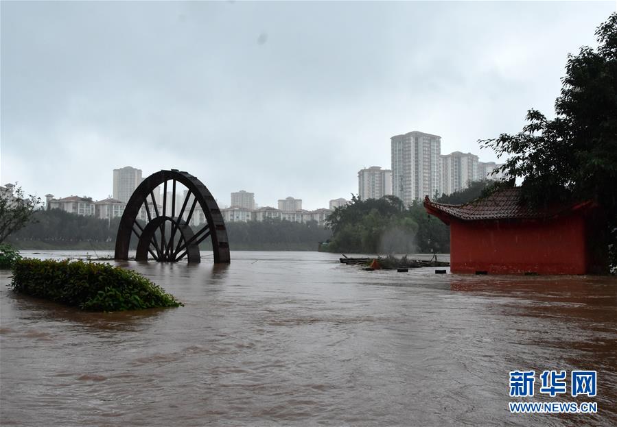 （圖文互動）（2）重慶6個區(qū)縣降暴雨 榮昌瀨溪河出現(xiàn)超保證水位洪水