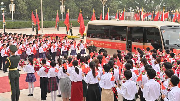 慶祝中國共產(chǎn)黨成立100周年“七一勛章”頒授儀式