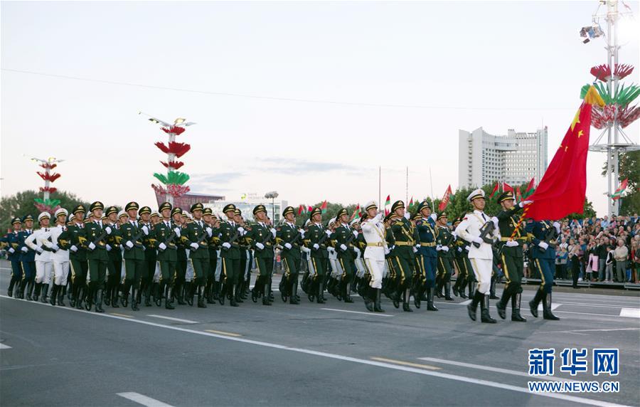 （國際）（3）白俄羅斯舉行慶祝獨(dú)立日閱兵式