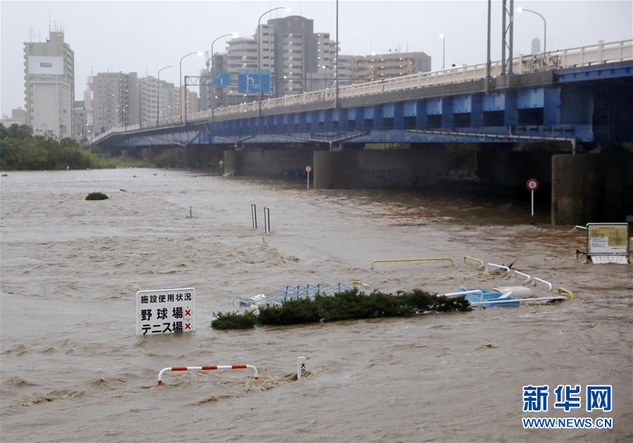 （國際）（3）強(qiáng)臺風(fēng)“海貝思”登陸日本